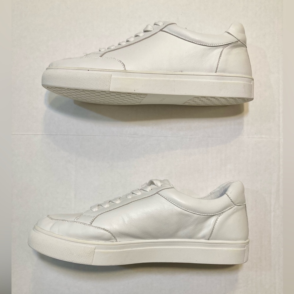 Birdies Size 9 The Cardinal Leather Sneaker in White - Picture 5 of 10
